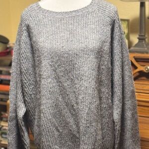 Old Navy Heather Gray Knit Top